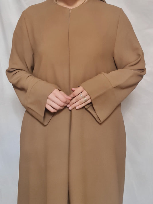 Abaya cremallera