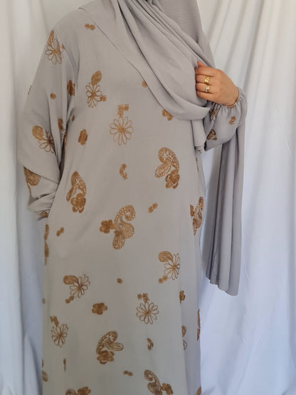 Abaya Paisley