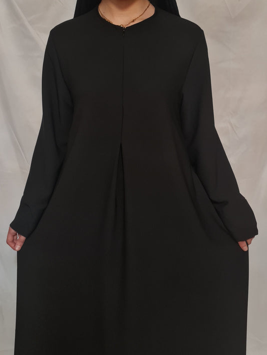 Abaya cremallera